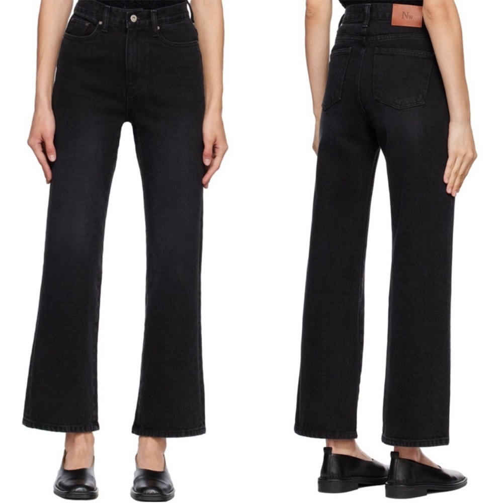 Nothing Written Black Dayes Straight Jeans Small NEW